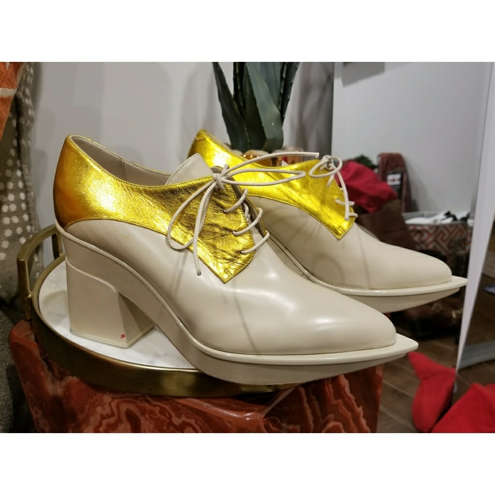 Delpozo pointed toe heeled booties 37.5 - Picture 2 of 4